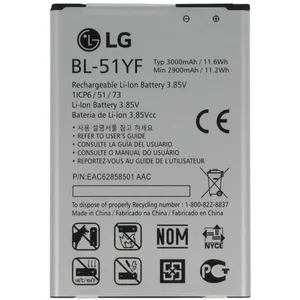 باتری موبایل مدل BL-51YF ظرفیت 3000 میلی آمپر مناسب برای گوشی موبایل ال جی G4