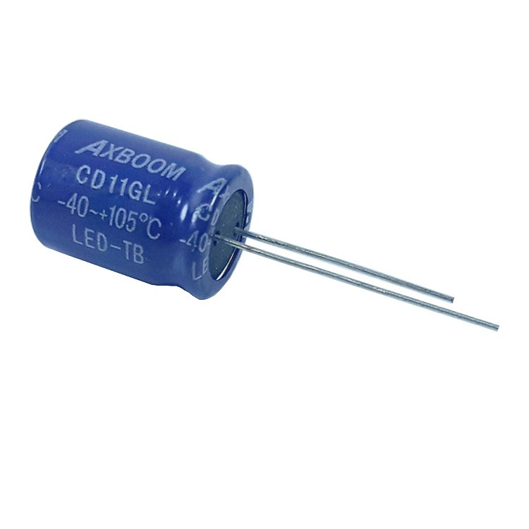 خازن الکترولیت 22 میکروفاراد 400 ولت آکسبوم مدل TEC-22400