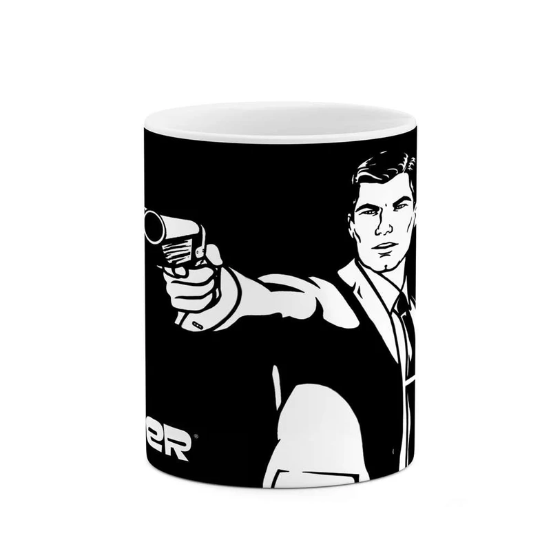 ماگ کاکتی مدل کارتون Archer کد mgh22156