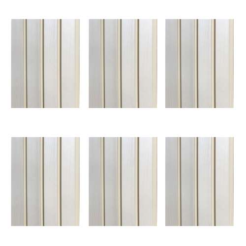 دیوارپوش طرح ترمووال پی وی سی کد 06 بسته 6 عددی