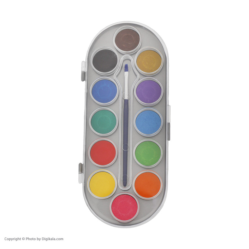 آبرنگ 12 رنگ آریا مدل 5005