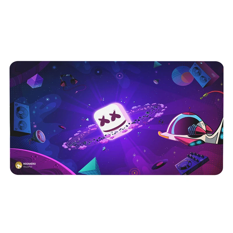 ماوس پد هومرو مدل MX688 طرح گلکسی کهکشان مارشملو