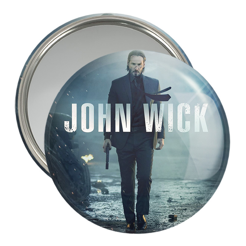آینه جیبی خندالو مدل جان ویک John Wick  کد 2954