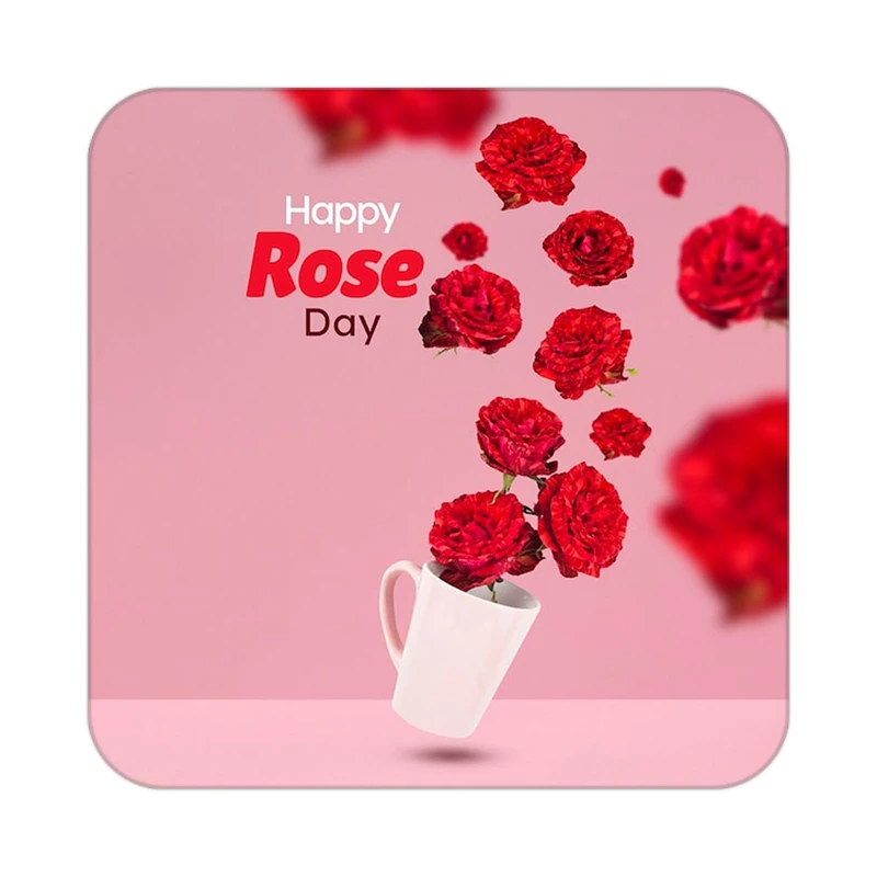 زیر لیوانی کاکتی طرح گل مدل mp17910