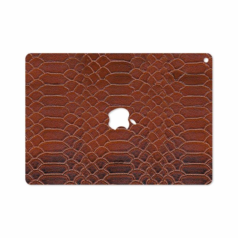 برچسب پوششی ماهوت مدل Brown-Snake-Leather مناسب برای تبلت اپل iPad Air 2 2014 A1567