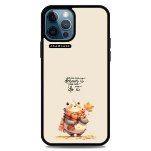 AKAM AMC-WA12PROMAX-ANIMALS QOUTES-10 Cover For Apple iPhone 12 Pro Max