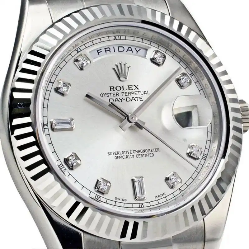 ست ساعت مچی عقربه ای زنانه و مردانه  مدل دی دیت نگینی کد S