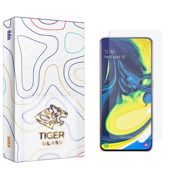 محافظ صفحه نمایش تایگر گلس مدل SAM2 مناسب برای گوشی موبایل سامسونگ Galaxy A80