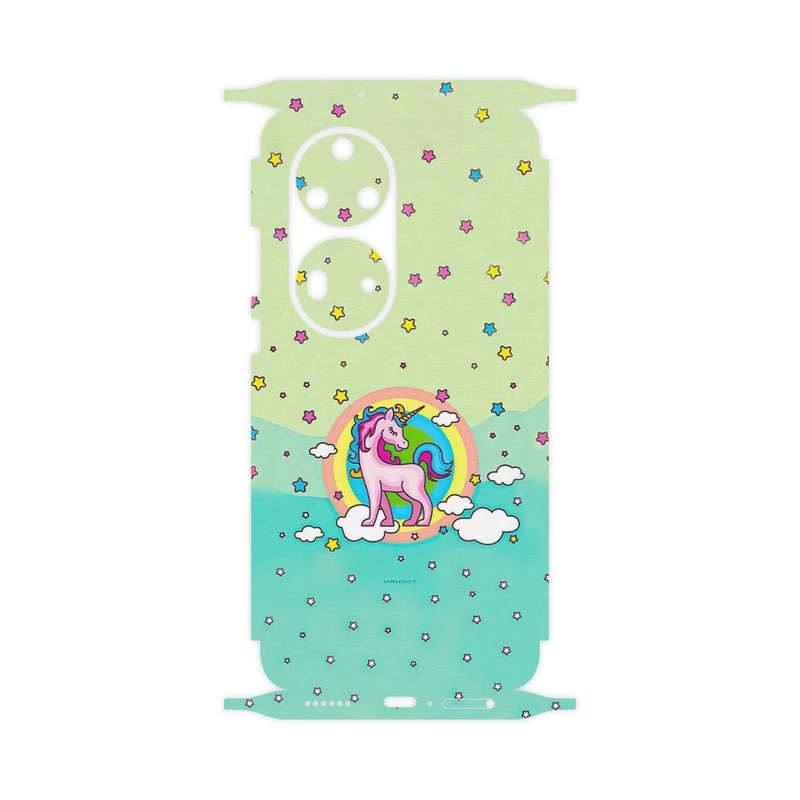 برچسب پوششی ماهوت مدل Rainbow unicorn adventure-FullSkin مناسب برای گوشی موبایل هوآوی P50 Pro
