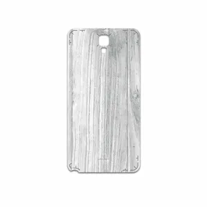 MAHOOT White Wood Cover Sticker for Samsung Galaxy Note 3 Neo
