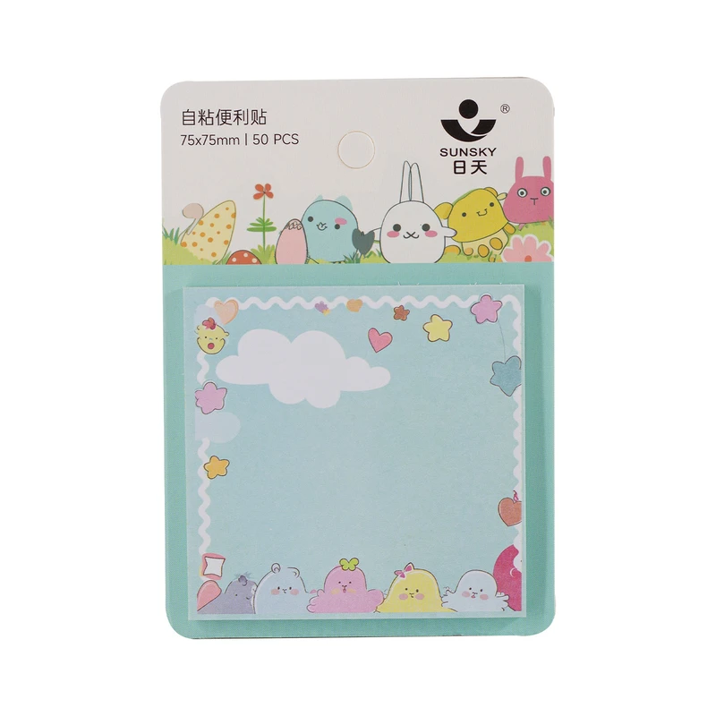  کاغذ یادداشت چسب دار طرح حیوانات کد 04