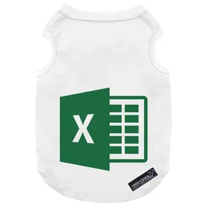 لباس سگ و گربه 27 طرح Microsoft Excel کد MH913 سایز XL