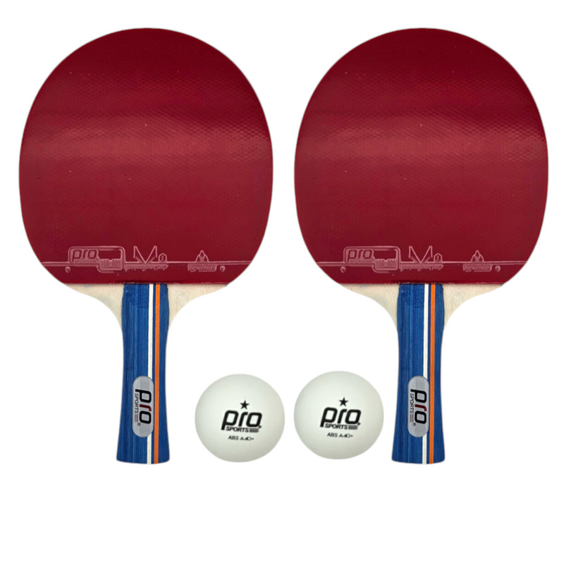 راکت پینگ پنگ مدل PS-K1000 بسته دو عددی به همراه دو عدد توپ