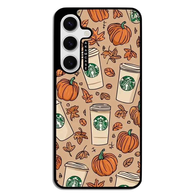 کاور آکام مدل AMC-WSGS24-PUMPKIN-23 مناسب برای گوشی موبایل سامسونگ Galaxy S24