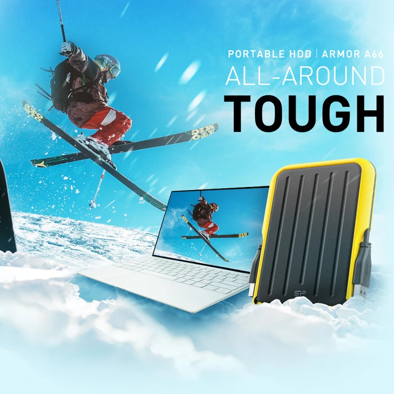عکس شماره 17 : هارد اکسترنال سیلیکون پاور مدل armor a66 ظرفیت 4 ترابایت