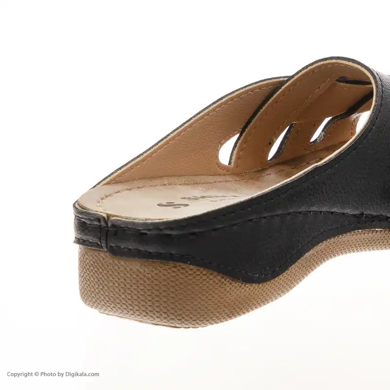 دمپایی زنانه کفش شیما مدل رستا مشکی