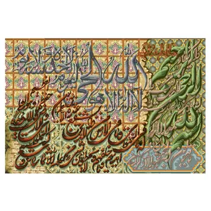 نخ و نقشه تابلوفرش مدل 2203