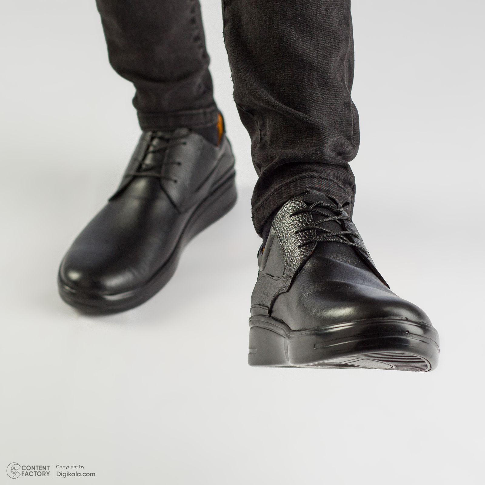 کفش روزمره مردانه چرم یلسان مدل جوزف کد GF-553-msk -  - 15