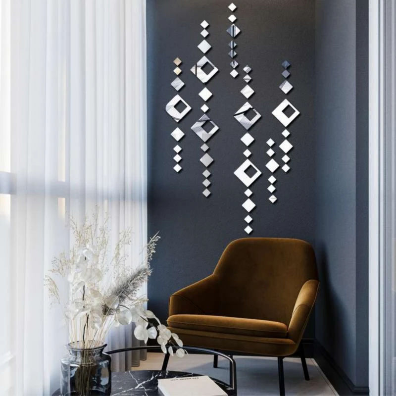 آینه پلکسی گلس پدیده مدل لوزی 