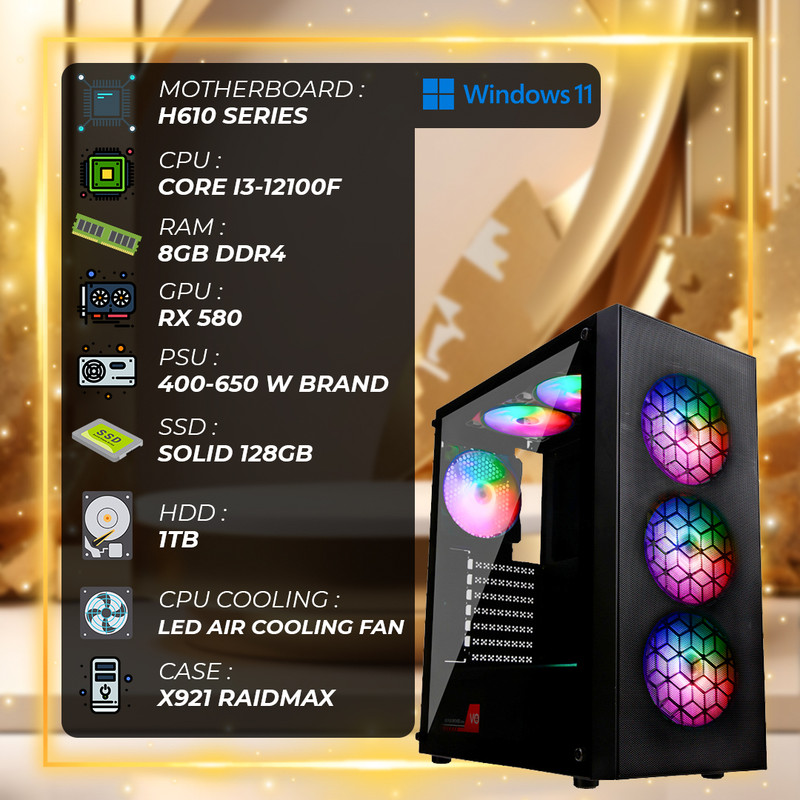 کامپیوتر دسکتاپ اسمبل شده مدل Master-X921