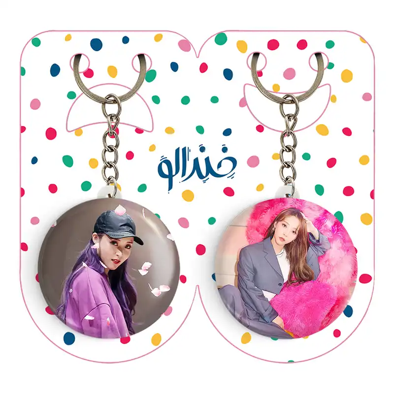 جاکلیدی خندالو مدل مونبیول گروه مامامو Mamamoo کد 1941819411 مجموعه 2 عددی