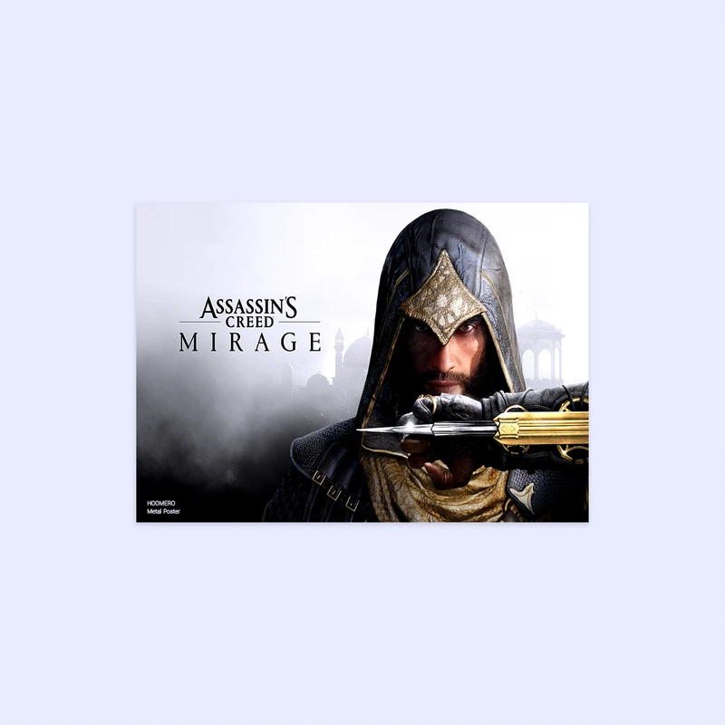 پوستر هومرو مدل فلزی طرح بازی اساسین کرید کد PS208