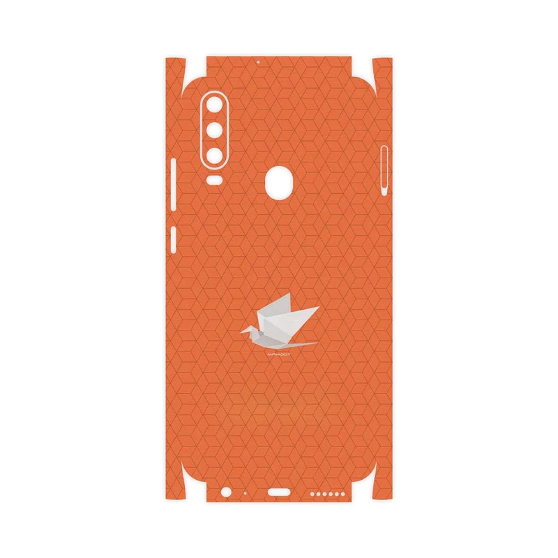 برچسب پوششی ماهوت مدل Minimalist origami bird-FullSkin مناسب برای گوشی موبایل جی ال ایکس Shahin 2