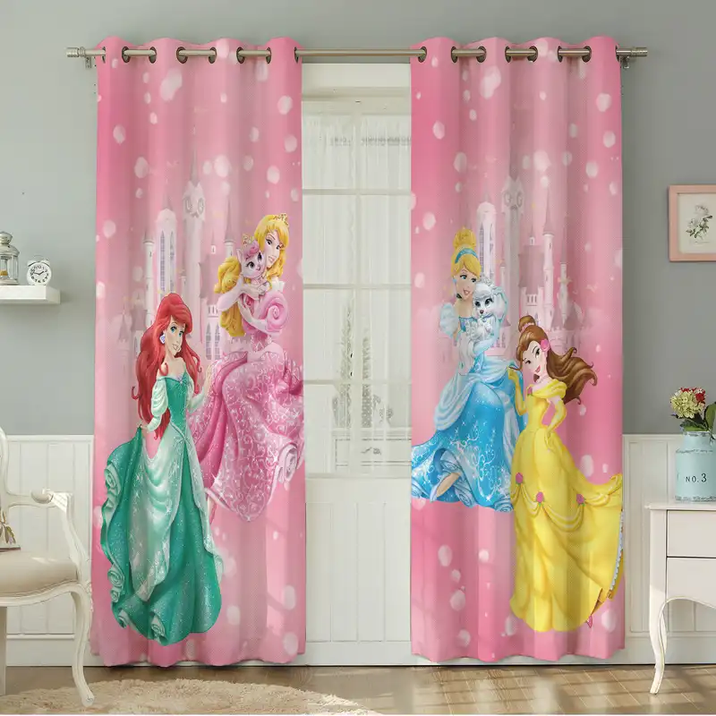 پرده نیروانا طرح کودک مدل مخمل کد 8119 سایز 140×280 سانتی متر