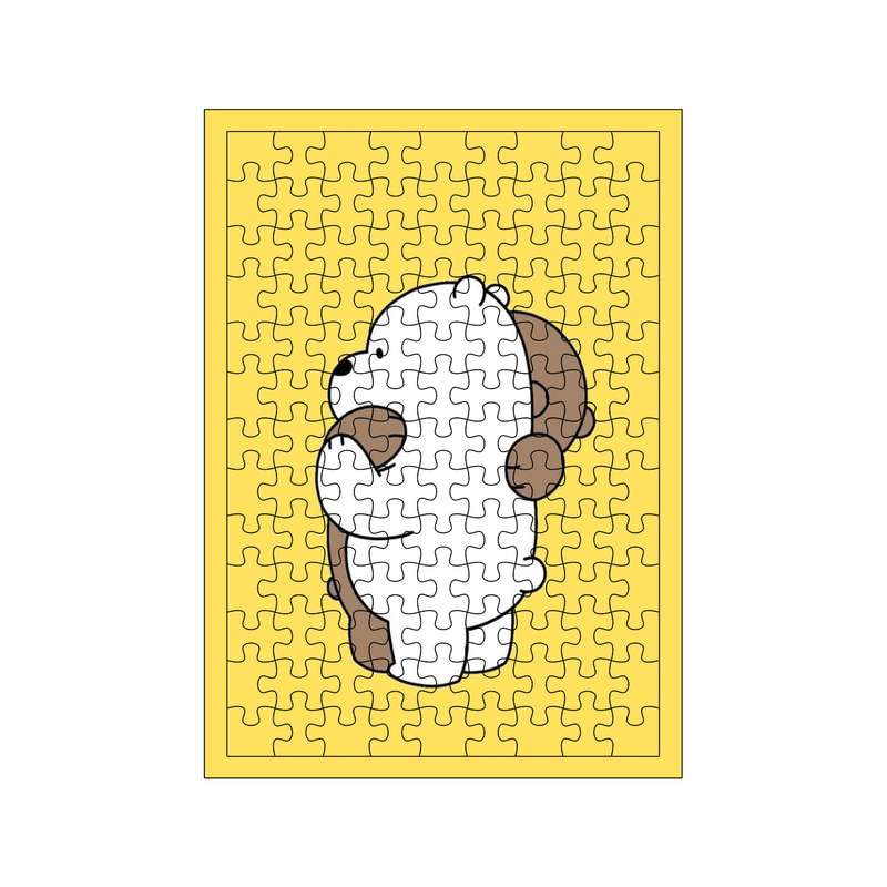 پازل 117 تکه مدل خرس کد 1797