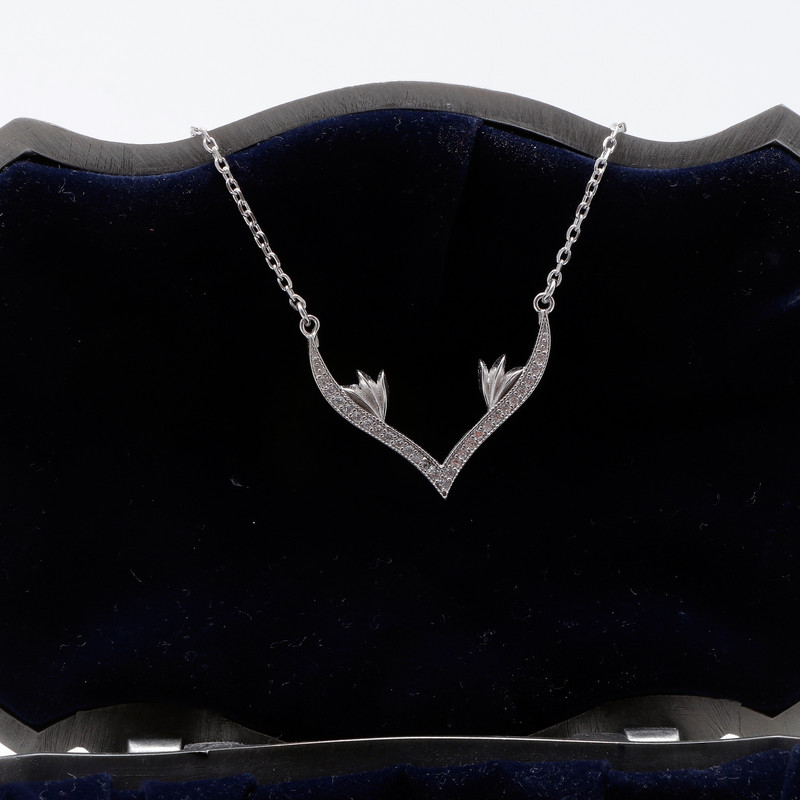 گردنبند نقره زنانه مدل G-348