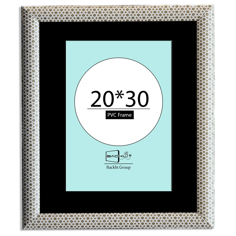 قاب عکس بکلیت مدل طرح خاتم مدل پاسپارتو B-20x30