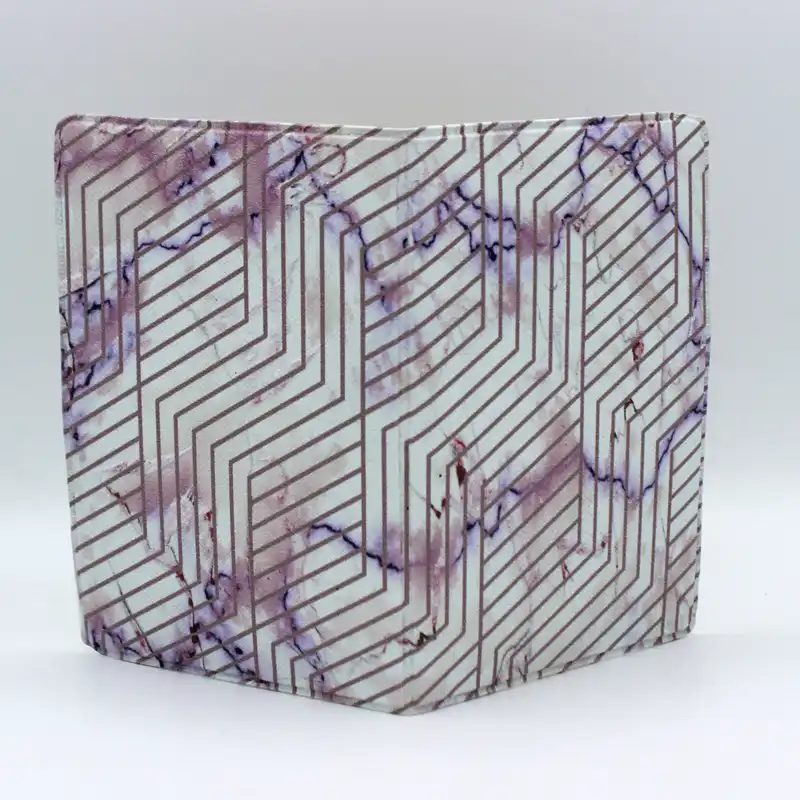 جلد پاسپورت زنانه مدل ماربل کد A444