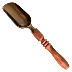 قاشق آجیل خوری مدل دسته چوبی 