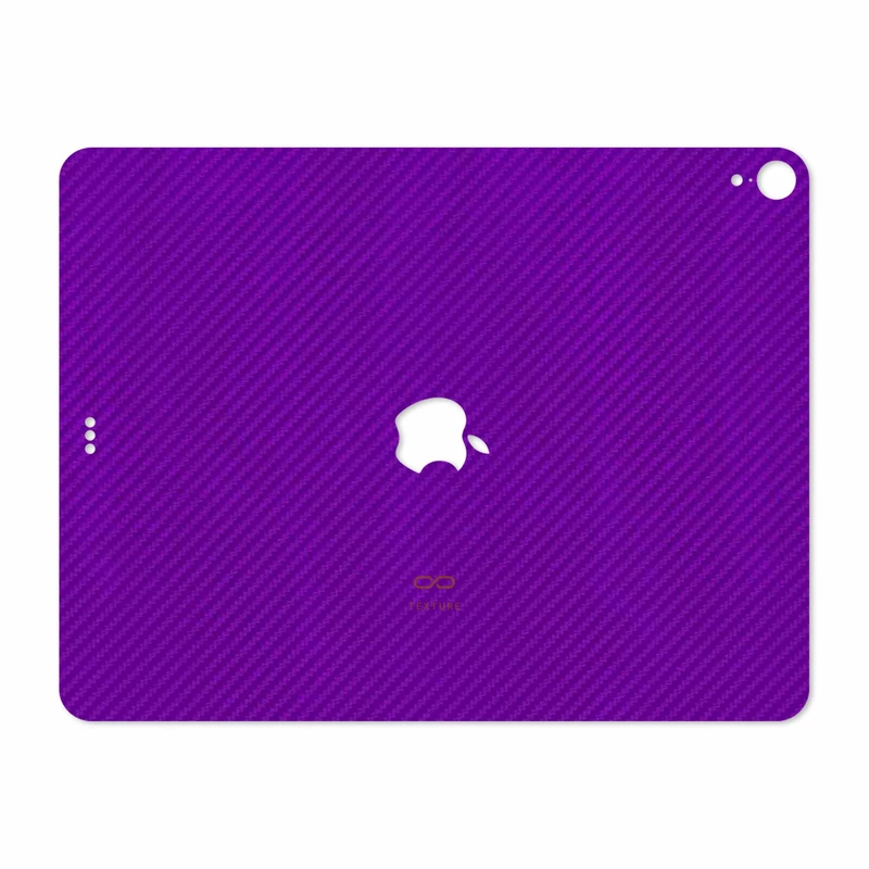 برچسب پوششی ماهوت مدل Purple-Fiber مناسب برای تبلت اپل iPad Pro 12.9 (GEN 3) 2018 A2014