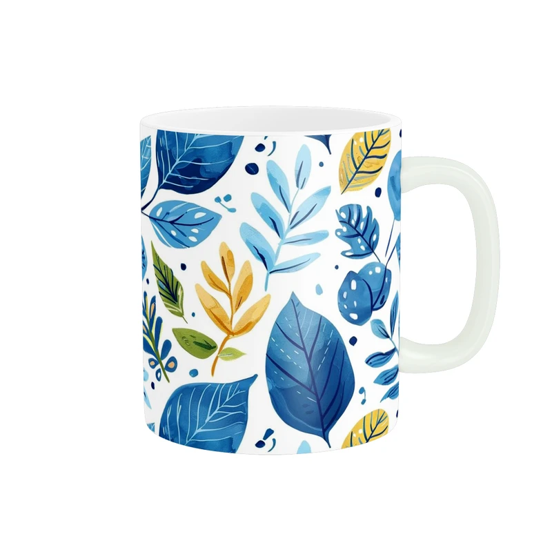  ماگ پاد آفرین طرح برگ کد 1042