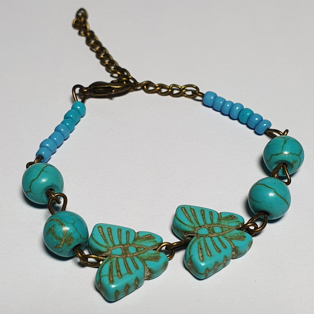 دستبند زنانه مدل فیروزه کد 01