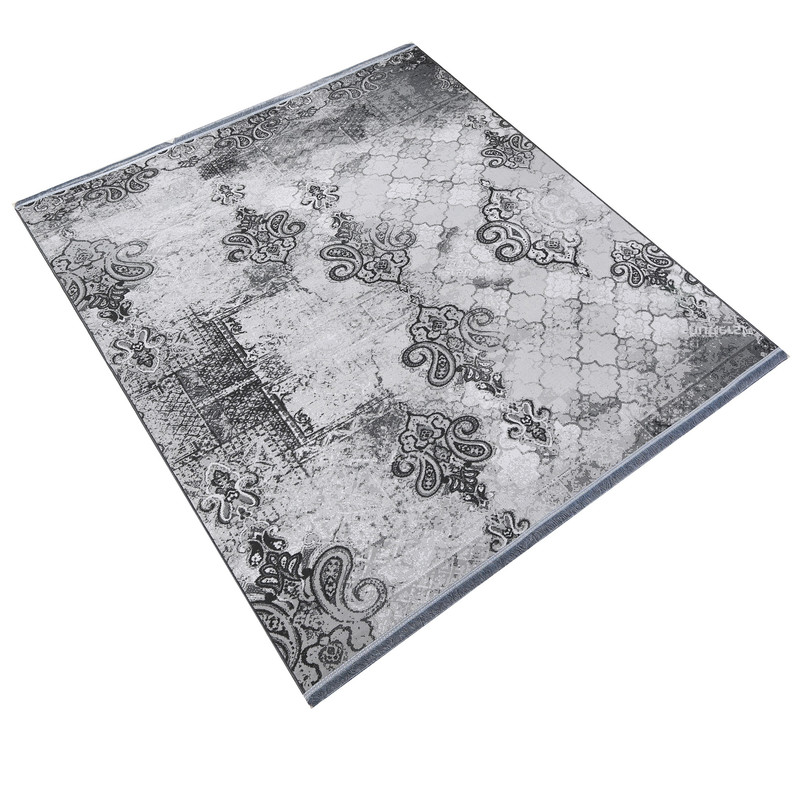 گلیم ماشینی دنیای فرش مدل خاتون کد 1902