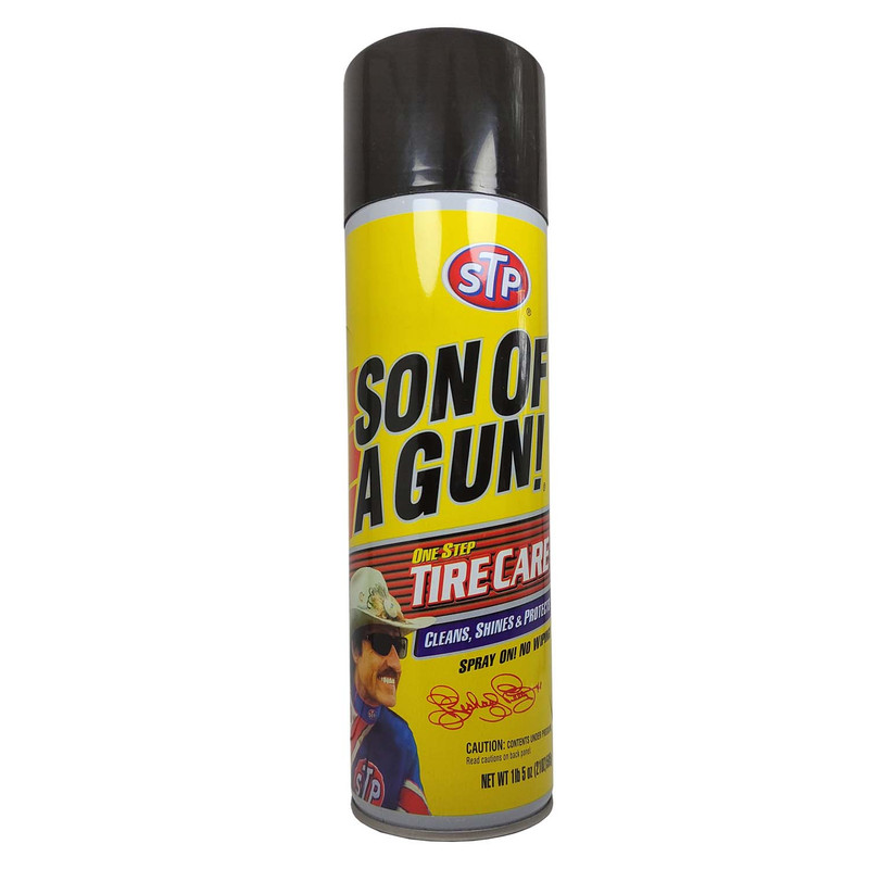 واکس لاستیک خودرو اس تی پی مدل براق کننده لاستیک حجم 500 میلی ایتر