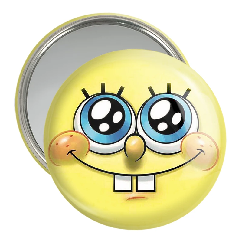 آینه جیبی خندالو مدل باب اسفنجی و پاتریک  کد 1323