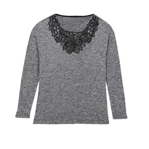 پلیور یقه گرد زنانه مدل 707