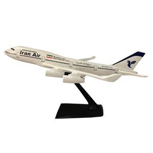 نقد و بررسی ماکت هواپیما مدل مسافربری بوئینگ 747 طرح Iran Air توسط خریداران