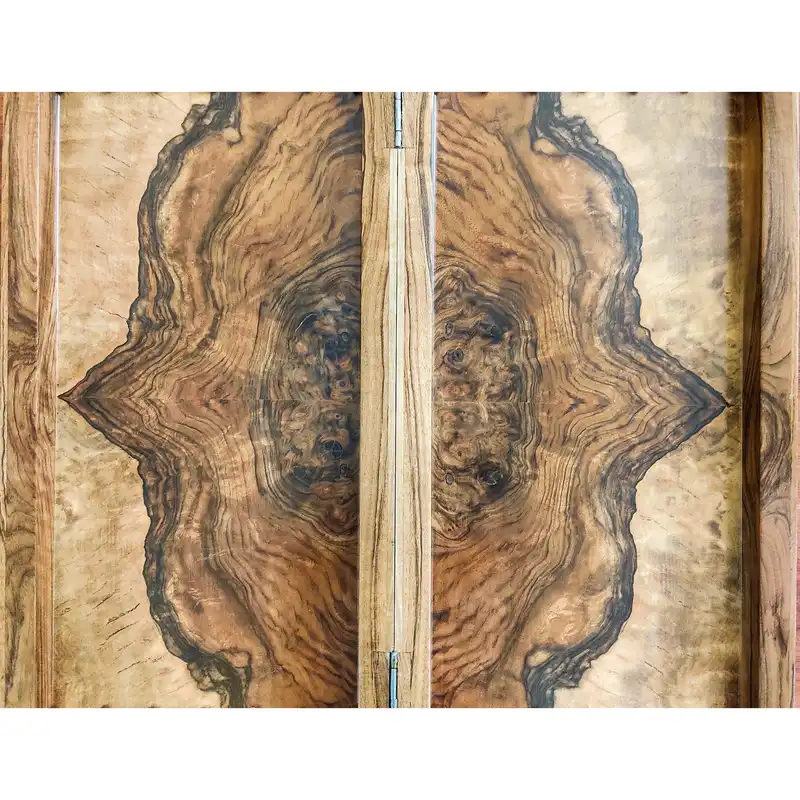 صفحه شطرنج معرق کاری مدل ریشه گردو کهنسال طرح قرینه کد T5