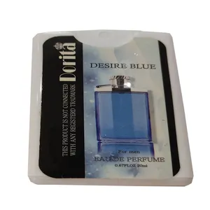 عطر جیبی مردانه  دوریتا مدل DESIRE BLUE حجم 20 میلی لیتر