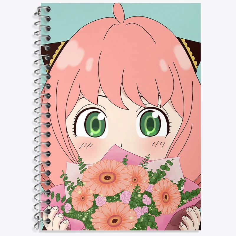 دفتر لغت 50 برگ خندالو طرح آنیا انیمه اسپای ایکس کد N4280