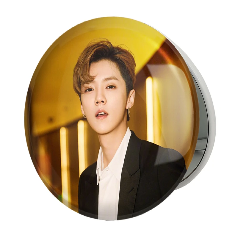 آینه جیبی خندالو طرح لوهان گروه اکسو EXO مدل تاشو کد 13535 