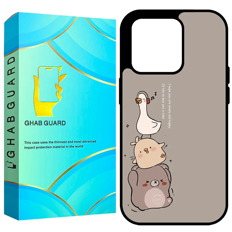 کاور قاب گارد طرح اردک مدل GCHP12PM مناسب برای گوشی موبایل اپل iPhone 12 Pro Max