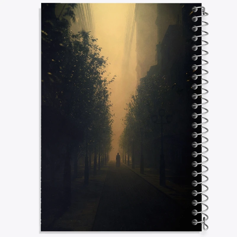 دفتر نت موسیقی 50 برگ خندالو مدل راه بی انتها کد F516