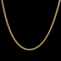 زنجیر طلا 18 عیار مردانه طلای مستجابی کد Cr055