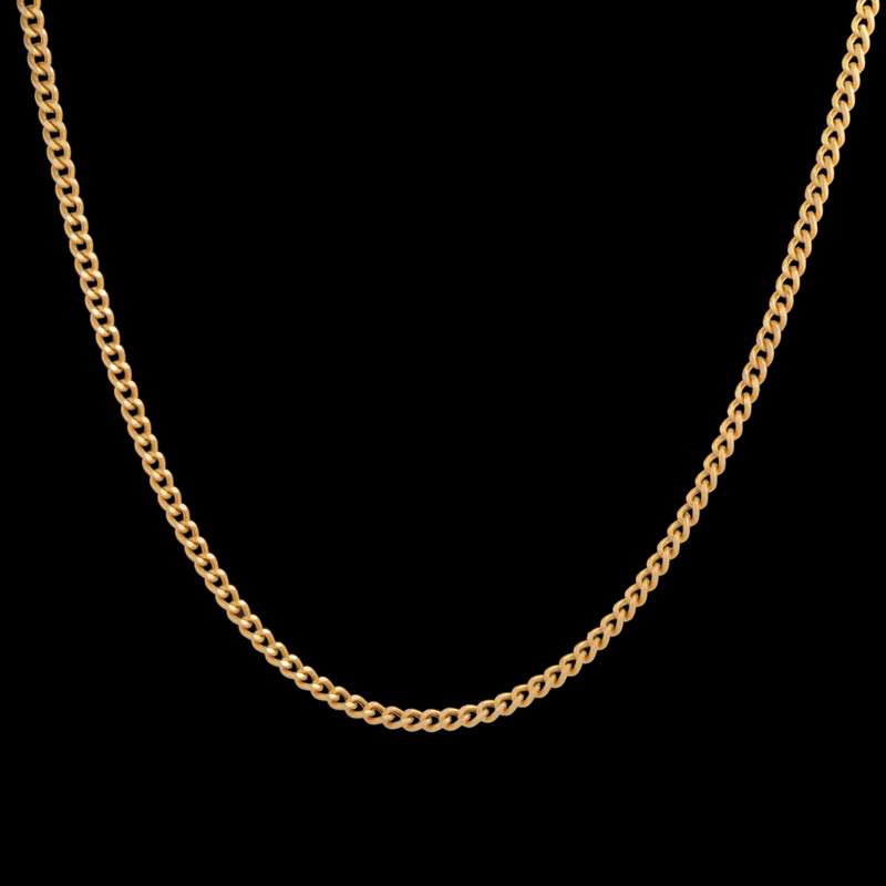 زنجیر طلا 18 عیار زنانه طلای مستجابی مدل توپر کد 50 زنجیر طلا 18 عیار زنانه طلای مستجابی مدل توپر کد 50