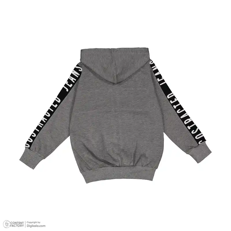 سویشرت پسرانه سون پون مدل b816 رنگ طوسی